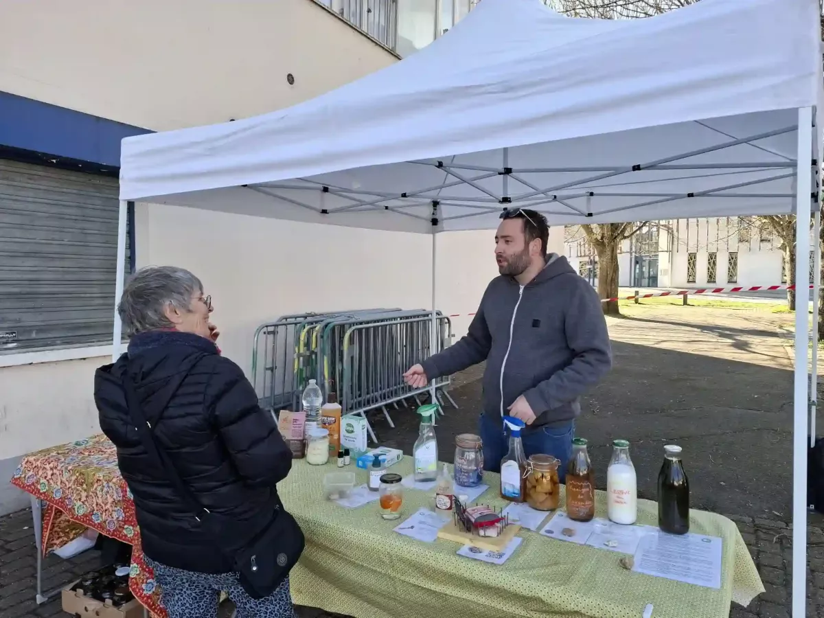 Affiche d'un événement local dans le 37 Indre et Loire Pain au Levain